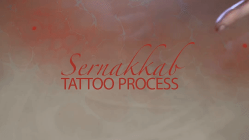 work process of tattoo artist nakkab