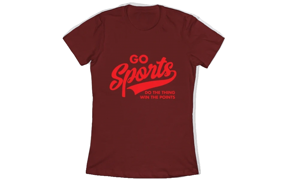 Funny-T-Shirts-For-Women-Go-Sports-Te...
