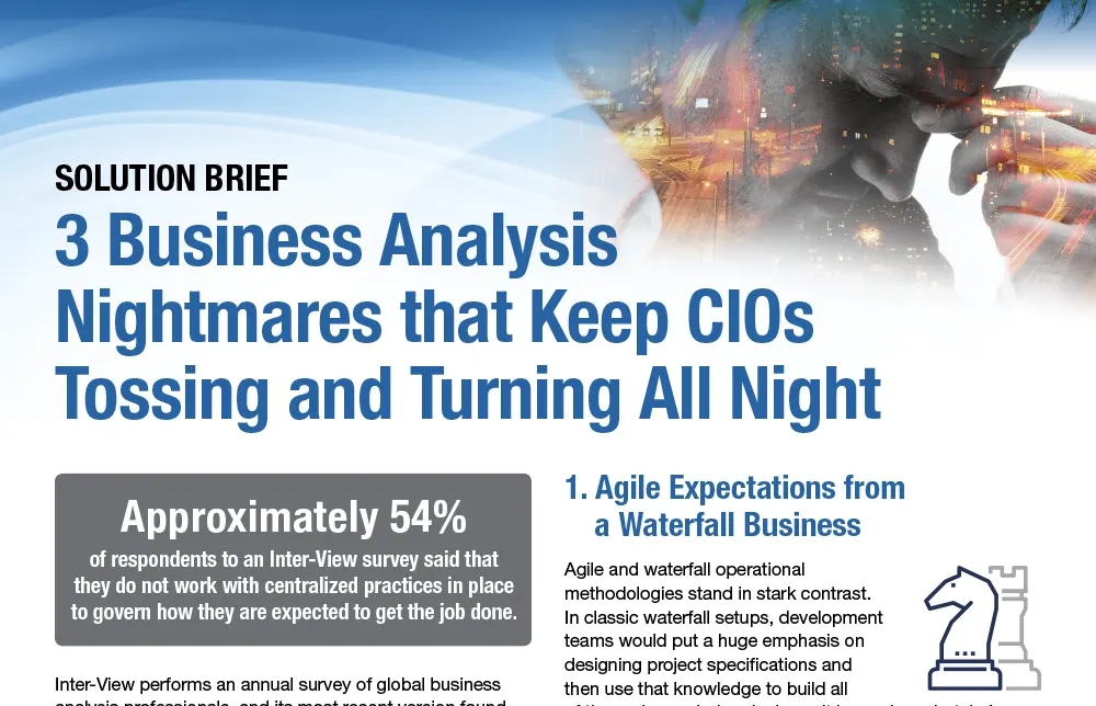 Three Business Analysis Nightmares