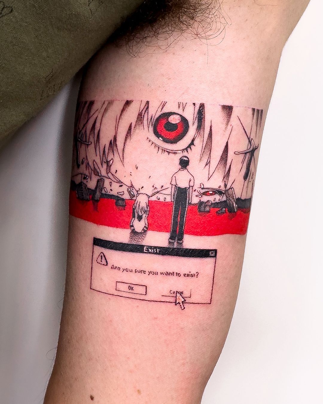 neon genesis evangelion tattoo by you