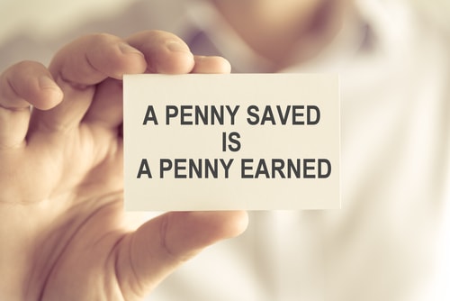 saving pennies monthly challenge