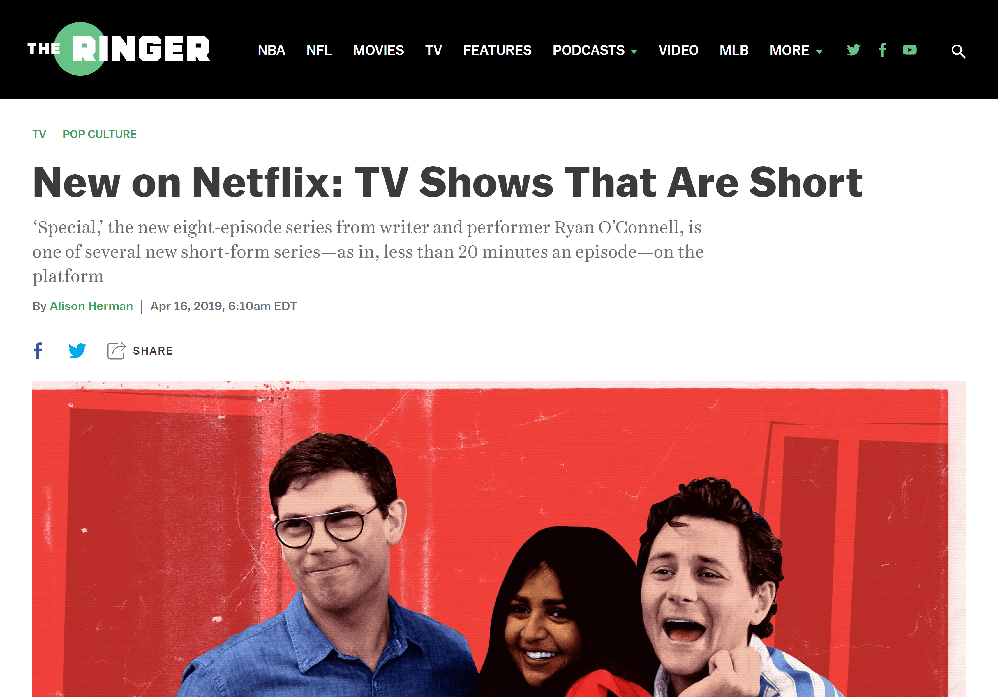 top netflix short series