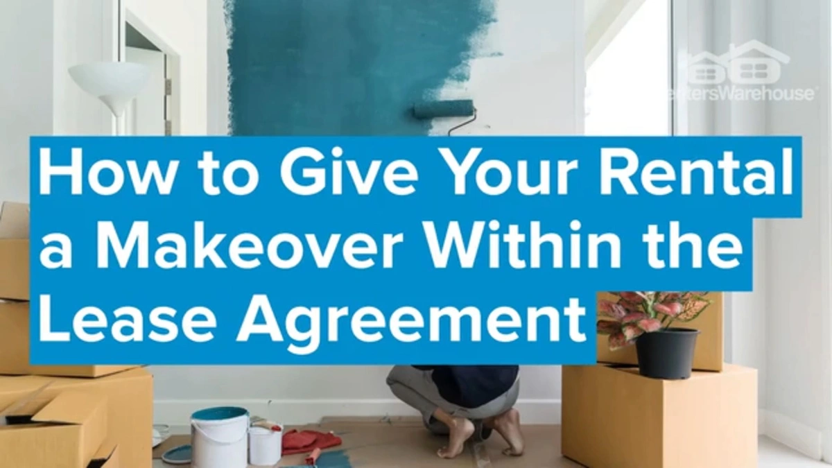 Person painting the walls