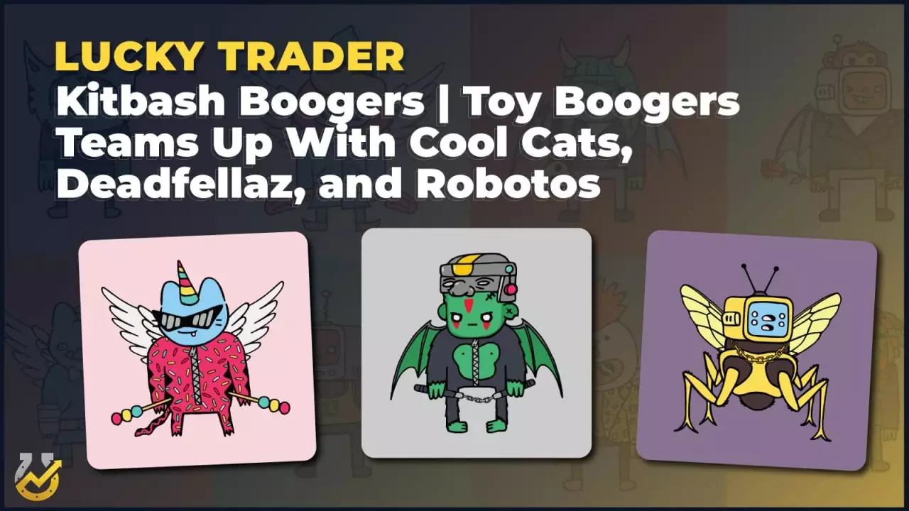 Kitbash Boogers | Toy Boogers Teams Up With Cool Cats, Deadfellaz, and Robotos