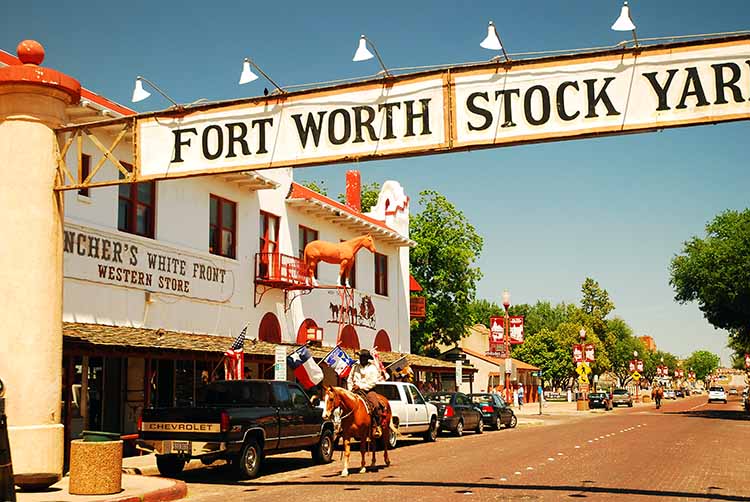 walk around the fort worth stock yard