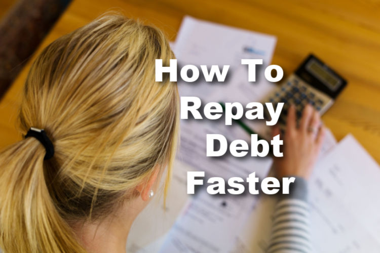 woman looking for ways to repay debt faster