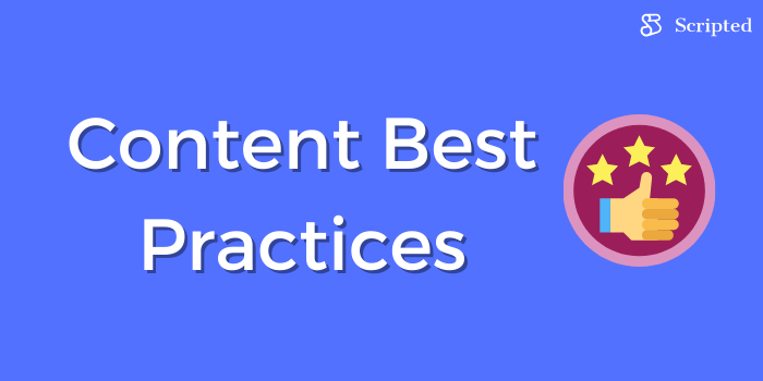 Content Best Practices
