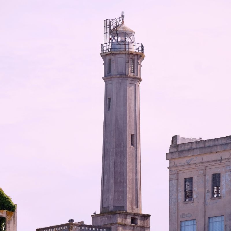 Alcatraz Concrete Lighthouse