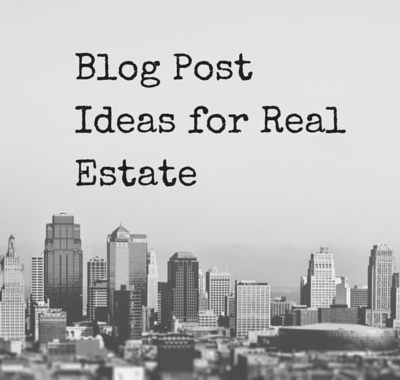 10 Topics Realtors Should Talk About in Blog Posts