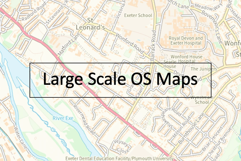 Large Scale OS Maps