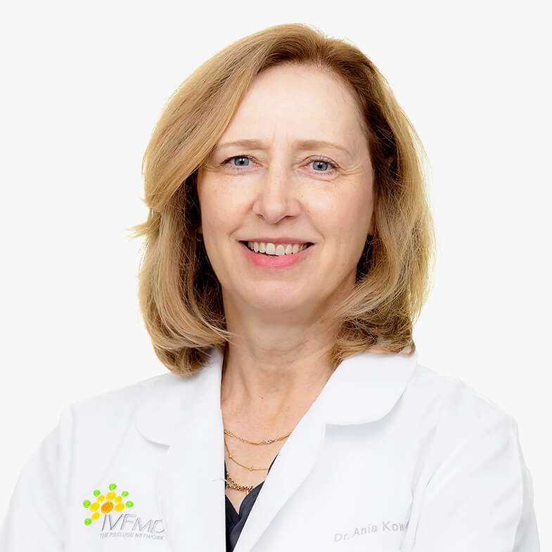 Portrait of Dr. Ania Kowalik, fertility specialist at IVFMD