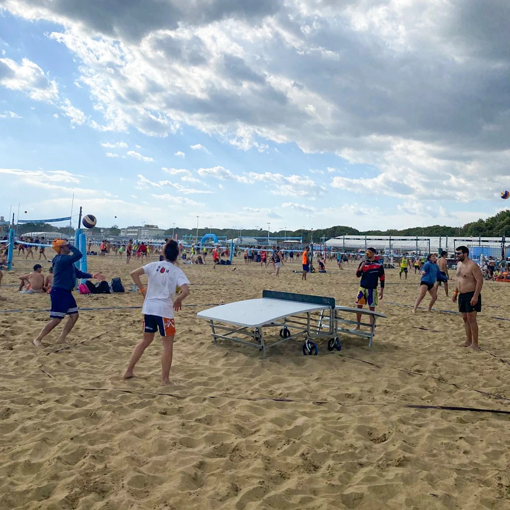 TEQVOLY™  at the AeQuilibrium Beach Volley Marathon in Bibione