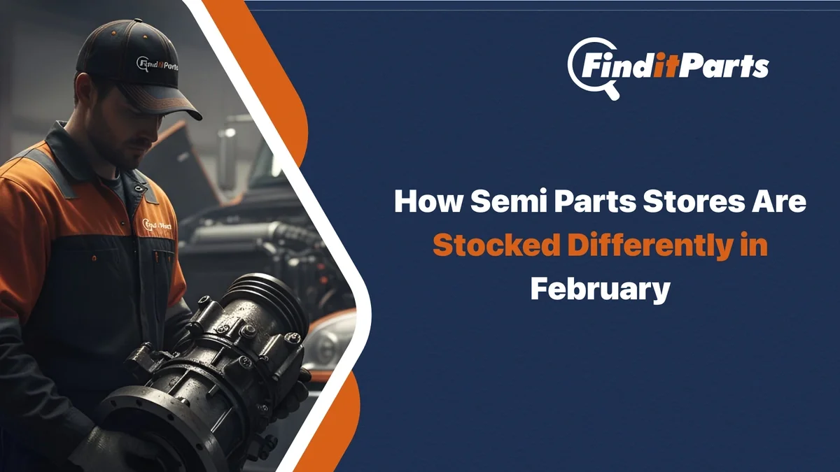 How Semi Parts Stores Are Stocked Differently in February