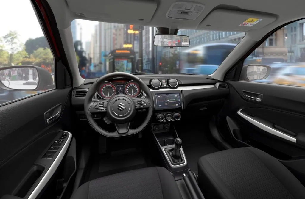 Suzuki Swift 2018 interior