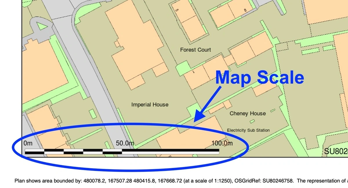 MapServe's mapping scale