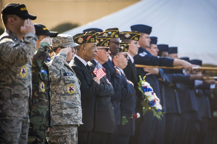 Saluting Veterans Air Force photo by Senior Airman Donald Hudson