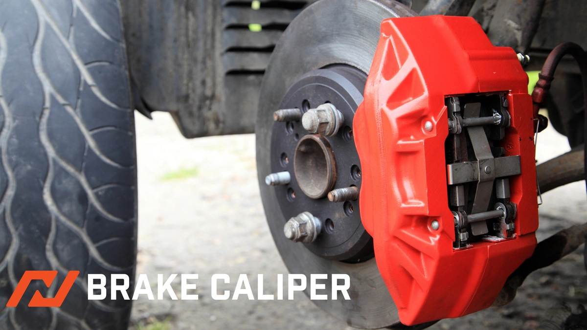 What is deals a brake caliper