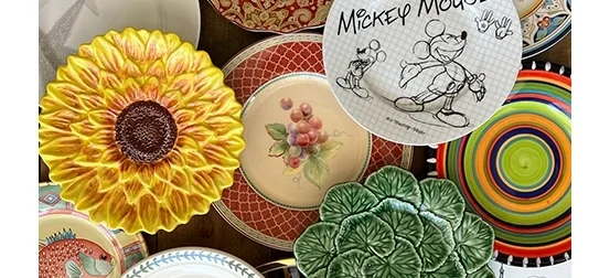 Le Jardin de Pythagore Flat Cup & Saucer Set by Hermes