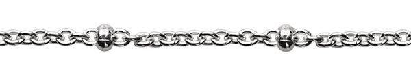 Sterling silver saturn chain