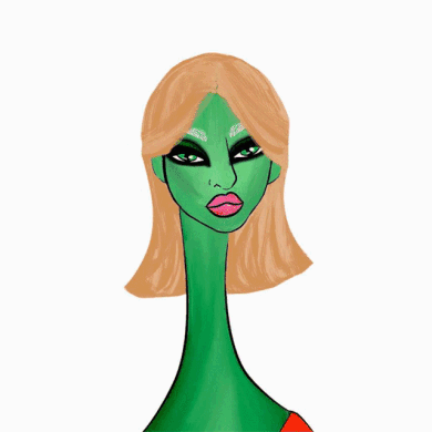 Long Neckie Ladies