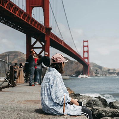 Golden Gate Bridge.