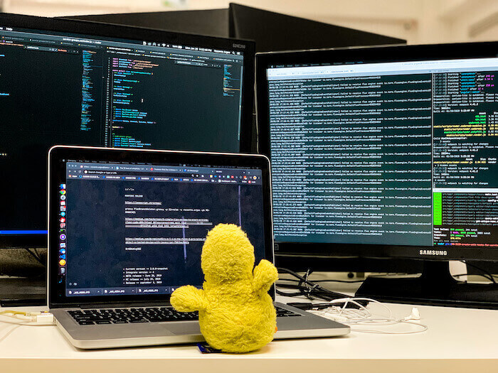 Kweh in font of terminals and IDEs