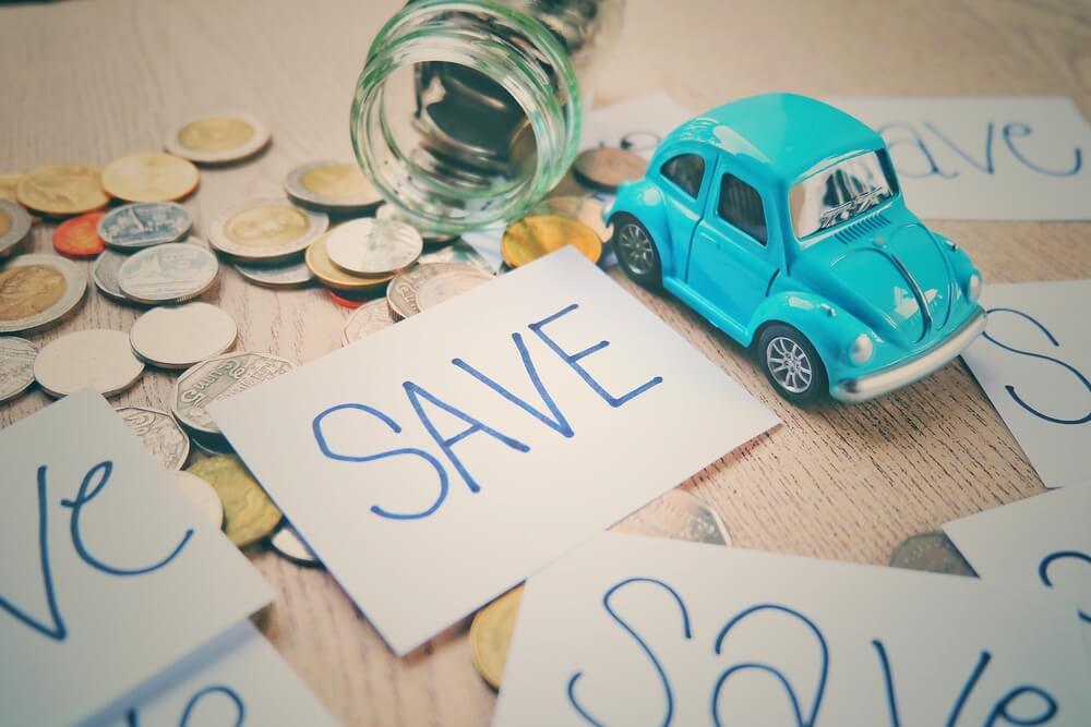 save money for car