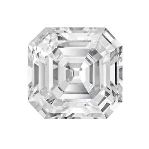 Asscher Diamond Carat Size Chart
