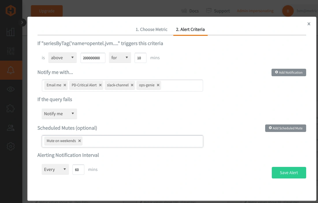 How to Monitor JVM with OpenTelemetry and MetricFire - 5