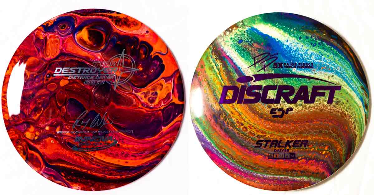 frisbee golf discs