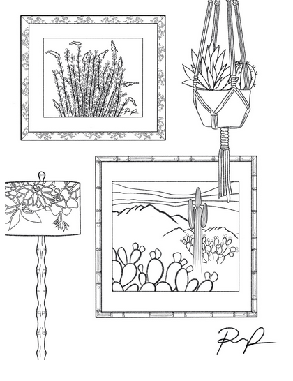 cartoon of frames