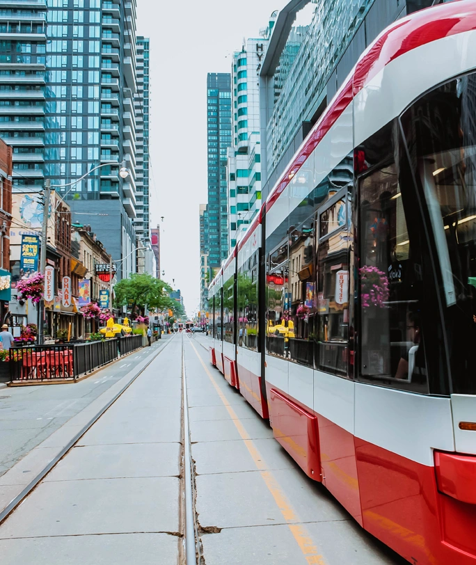 Toronto Transit Commission, subway in Liberty Village