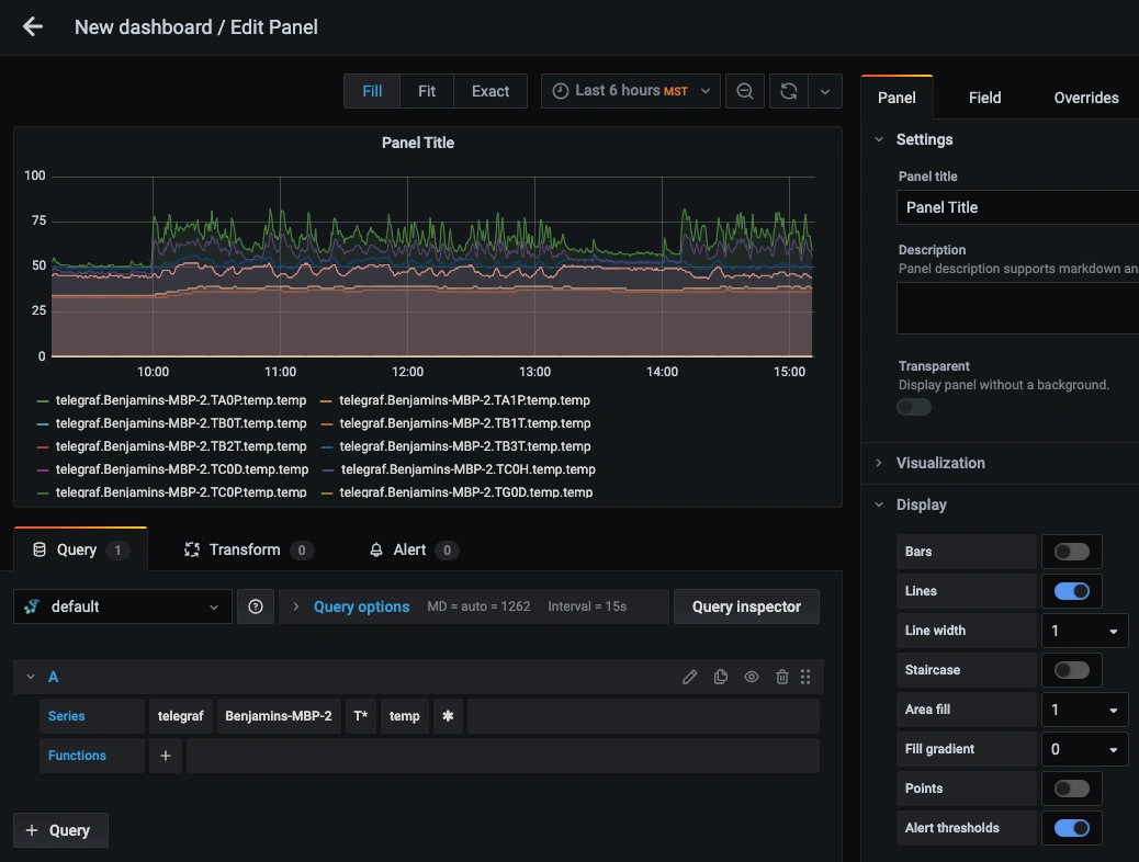 Monitor the Temperature of Your MacOS Hardware Using Telegraf - 2