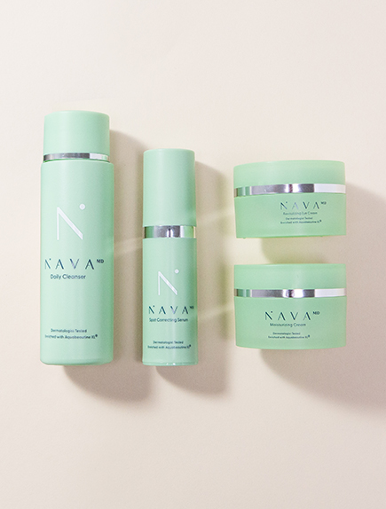 Nava MD's skincare lineup