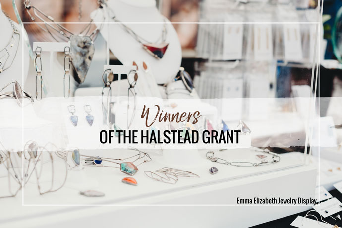 The Halstead Grant is awarded each year to an upcoming jewelry entrepreneur working primarily with silver. Learn more about our recent winners.