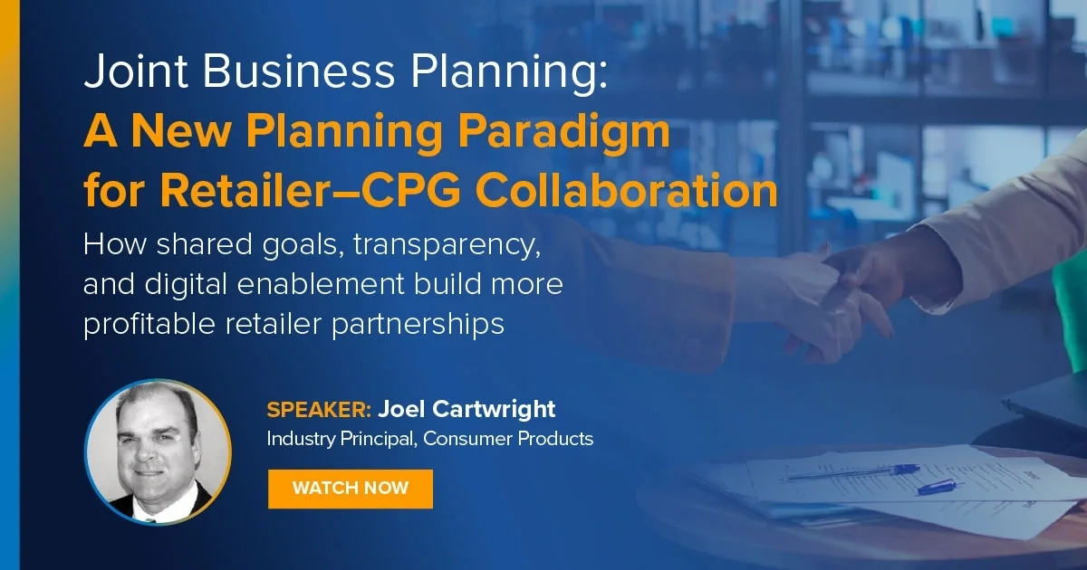 Joint Business Planning: A New Planning Paradigm for Retailer–CPG ...