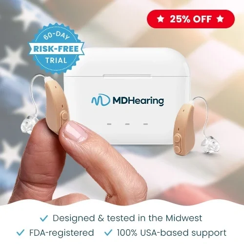 Primary MDHearing VOLT MAX 2: Advanced Custom Fit Hearing Aids Image