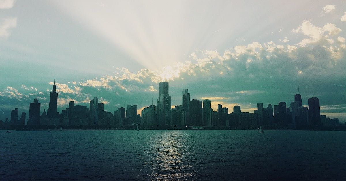 Chicago as seen from the lake