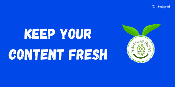 Keep Your Content Fresh