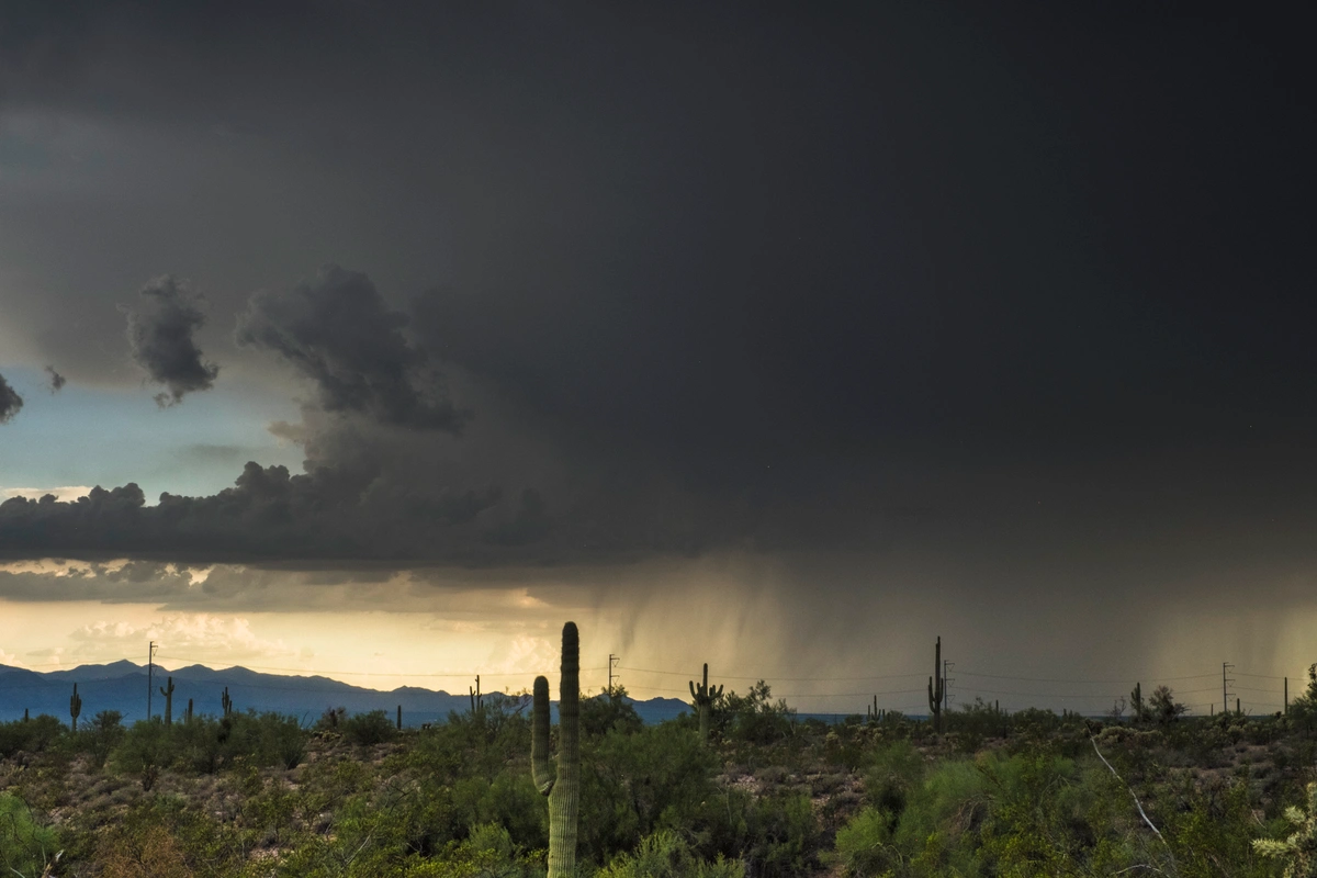 MyRadar Chasing Storms in the... Desert!?