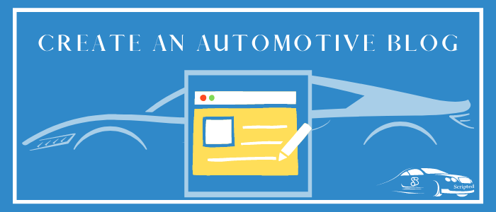 Create an automotive blog