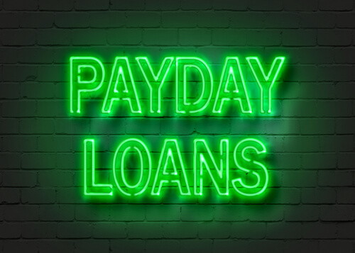 neon sign for payday loans in KY