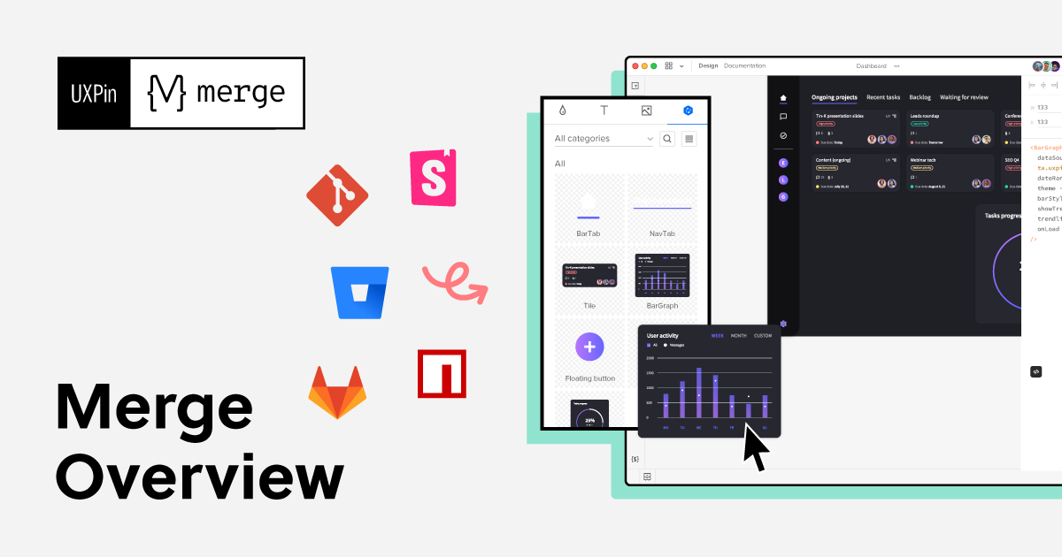 UXPin Merge | Design with React components. Visually.