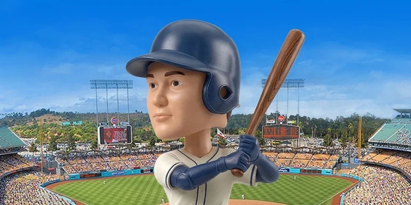 A Dodgers Themed Bobblehead