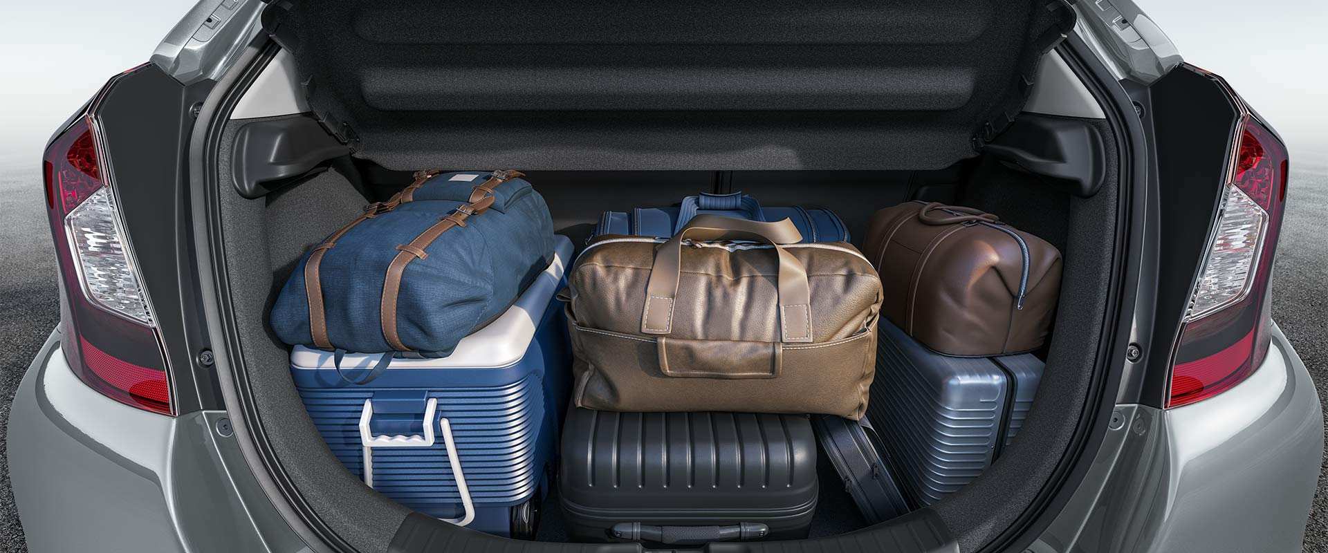 Carros da Honda: Honda Fit e seu espaçoso porta-malas