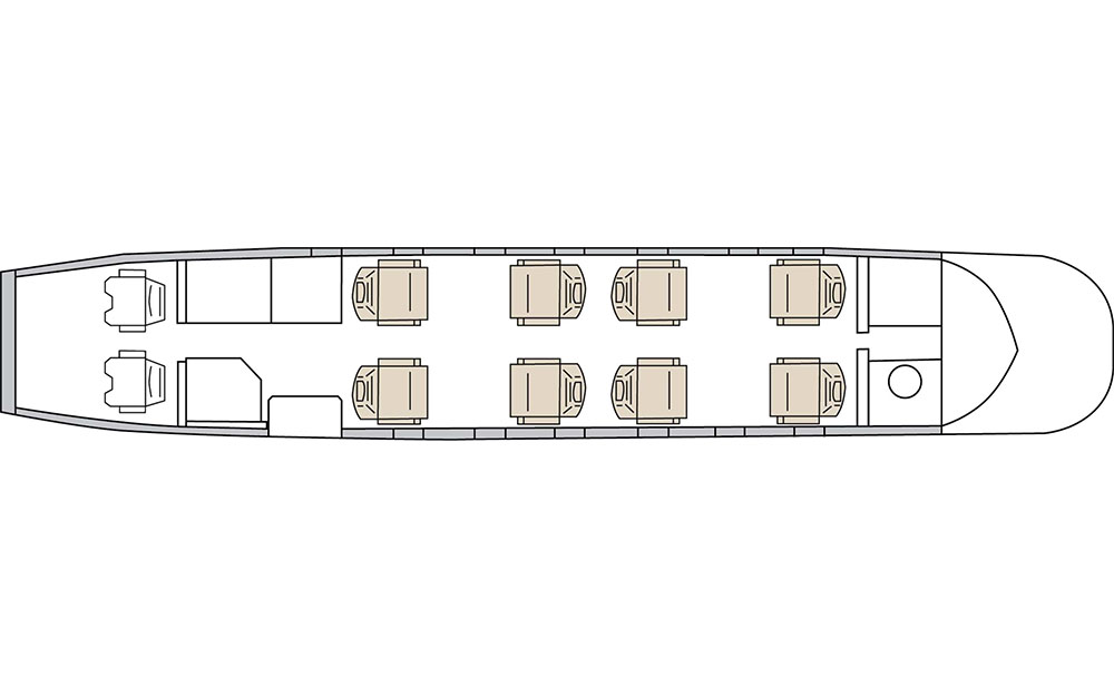 N970JS: Charter a Private Jet | Camber