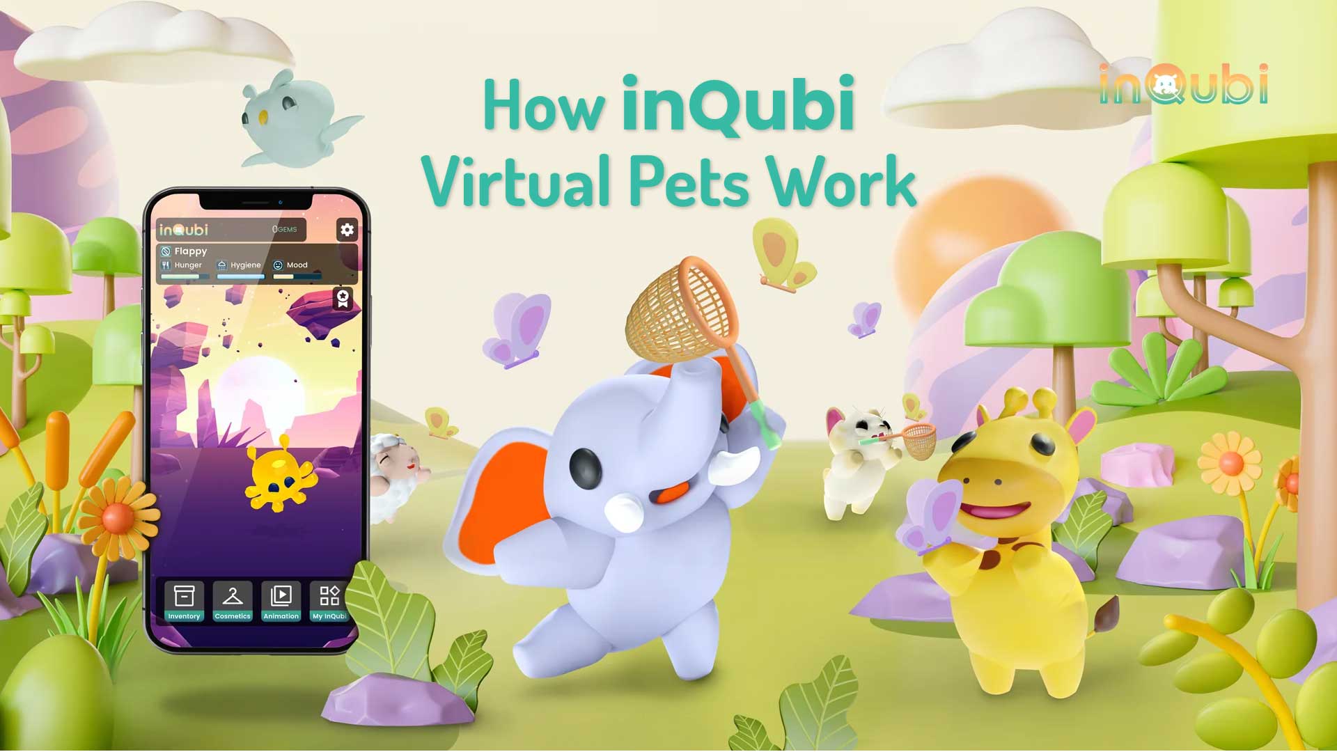 How inQubi Virtual Pets Work