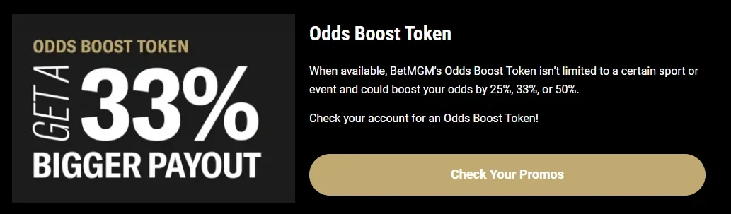 betmgm odds boosts