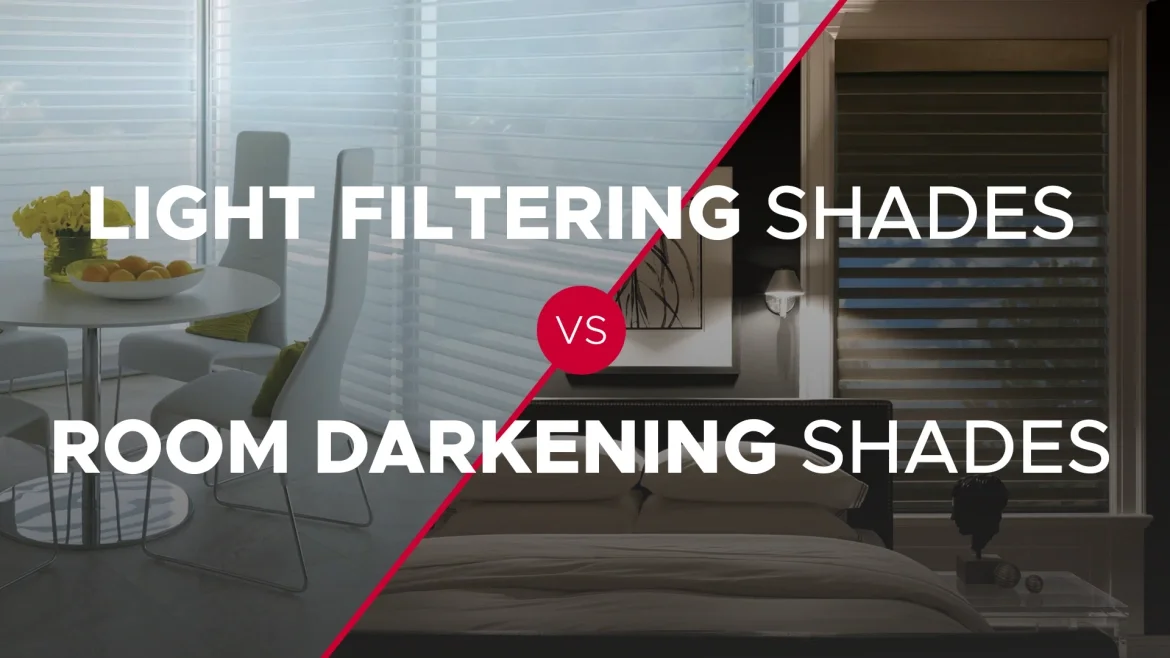 Room Darkening Vs Light Filtering