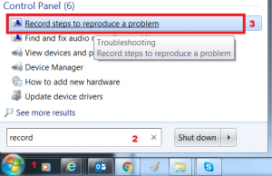Microsoft Recorder Windows Start Button Menu